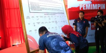 Polri, Dewan Pers, dan Pimpinan Media Deklarasi Pemilu Damai 2024