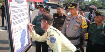 Polres Metro Tangerang Kota Gelar Apel Pemilu Damai Bersama Ormas dan Pemuda
