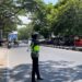 Polwan Ditlantas Polda Sulsel Amankan Arus Lalin di Seputar Masjid, Jemaah Aman Berangkat dan Kembali dari Shalat Jumat