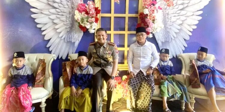 Kapolresta Malang Kota Hadiri Acara Khitan Santri di Pondok Pesantren Ilmu Al Qur’an