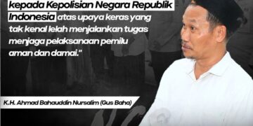 Gus Baha Apresiasi Polri Wujudkan Pemilu Aman dan Damai, Minta Masyarakat Terus Jaga Kerukunan
