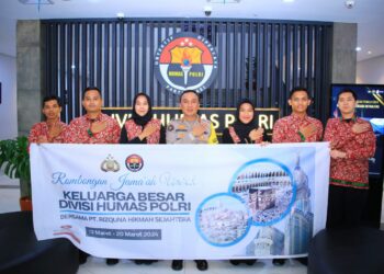 Sambut Bulan Suci Ramadhan Kadiv Humas Polri Beri Reward Umroh Kepada Anggota