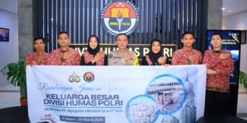 Sambut Bulan Suci Ramadhan Kadiv Humas Polri Beri Reward Umroh Kepada Anggota