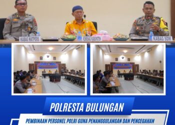 Sosialisasi Penanggulangan Radikalisme dan Intoleransi di Polresta Bulungan