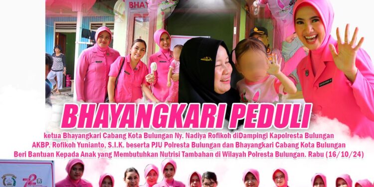 Polresta Bulungan Gelar Program Penanggulangan Stunting Melalui Pemberian Makanan Tambahan