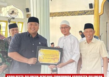 Kapolresta Bulungan dan Forkopimda Gelar Safari Ramadhan di Kecamatan Bunyu