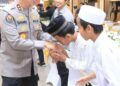 Kadiv Humas Polri Irjen Sandi Nugroho Santuni Anak Yatim dalam Buka Puasa Bersama Media