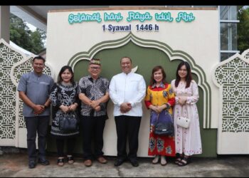 Kapolresta Bulungan Gelar Open House Idul Fitri 1446 H, Forkopimda Hadiri Silaturahmi