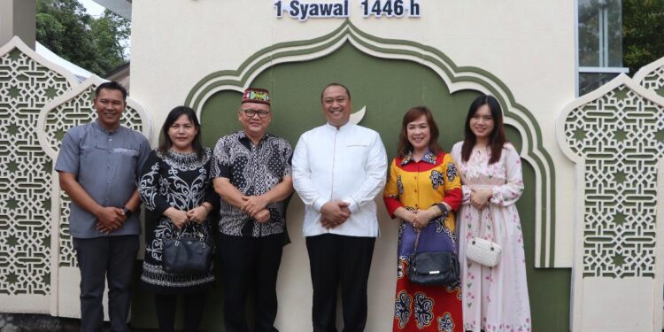 Kapolresta Bulungan Gelar Open House Idul Fitri 1446 H, Forkopimda Hadiri Silaturahmi