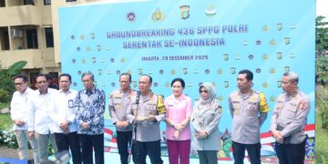 Wakapolri Pimpin Groundbreaking 436 SPPG Serentak, Dukung Program Makan Bergizi Gratis