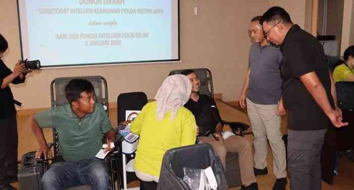 Peringati Hari Jadi Ke-80, Ditintelkam Polda Metro Jaya Gelar Donor Darah sebagai Wujud Kepedulian Kemanusiaan