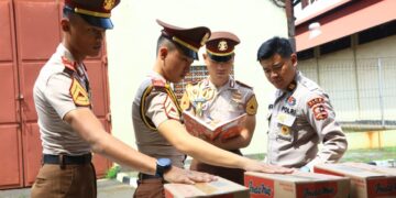 Peduli Bencana, Taruna Akpol Batalyon 59 Bhayangkara Dharma Salurkan Bantuan Ke Sumatera