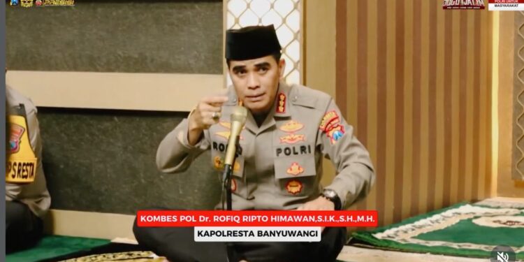 Kultum Menjelang Berbuka Puasa Di Masjid Mapolresta Banyuwangi