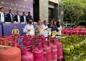 Polda Metro Bongkar Sindikat Pengoplos Gas Subsidi, 1.259 Tabung Disita
